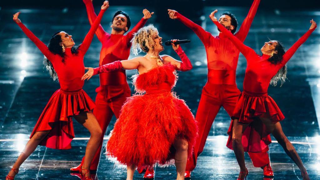 La cantante portuguesa Mimicat en Eurovisión 2023.
