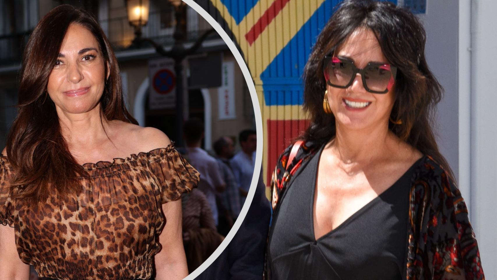 La presentadora y la periodista, en un montaje de JALEOS.