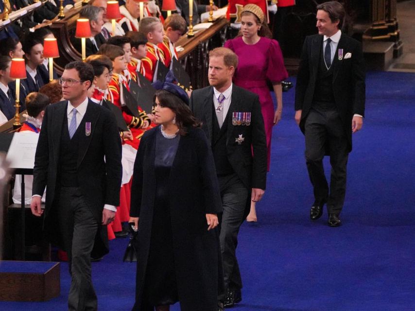 El duque de Sussex, en una publicación de su prima, Eugenia de York.