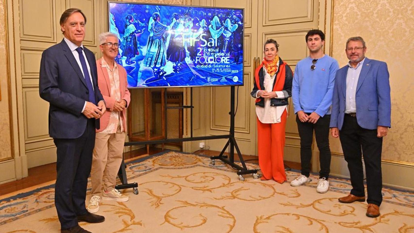 Presentación del II Festival de Folclore Ciudad de Salamanca