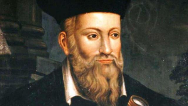 Recreación de Michel de Nôtre-Dame, más conocido como Nostradamus