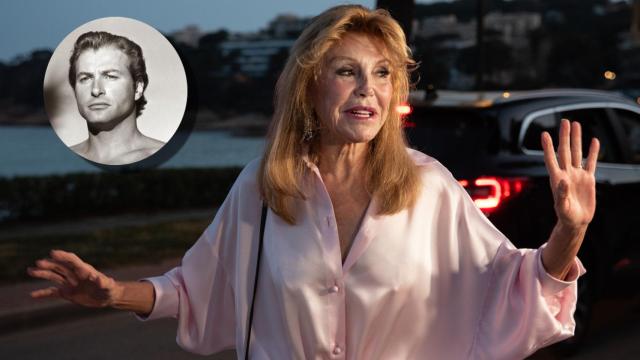 Lex Barker y Tita Cervera, en un montaje de JALEOS