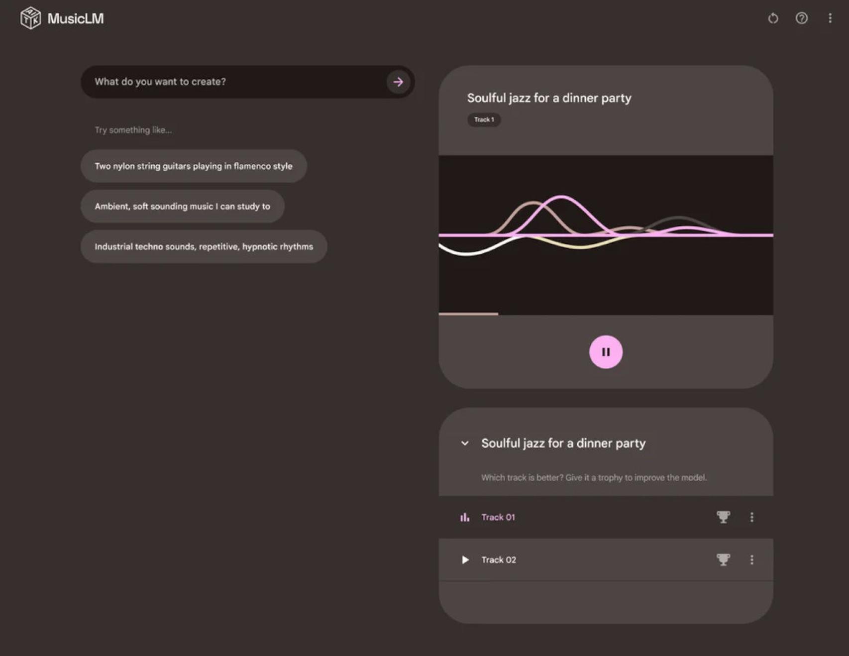 MusicLM de Google, creador de música con IA