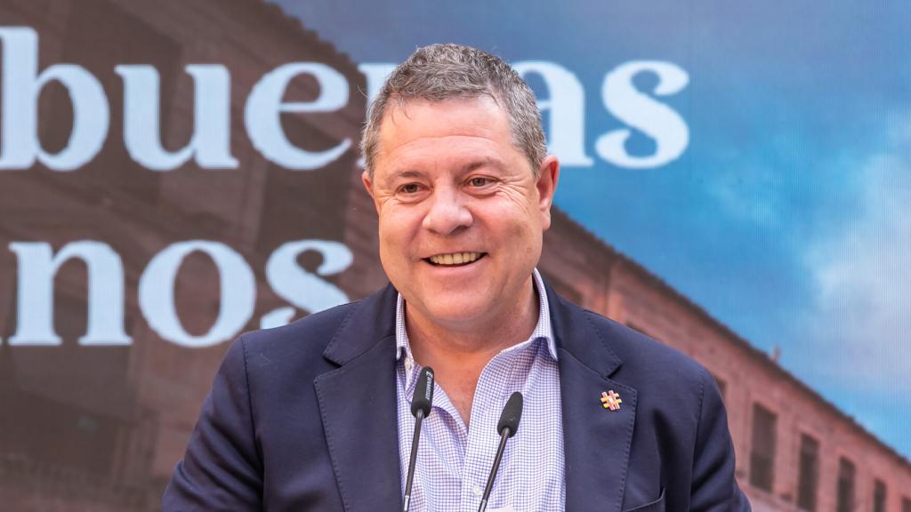Emiliano García-Page, candidato del PSOE a la reelección en Castilla-La Mancha. Foto: PSOE CLM.