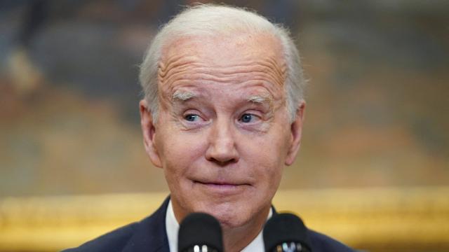 El presidente de Estados Unidos, Joe Biden, durante una rueda de prensa en el Congreso estadounidense.