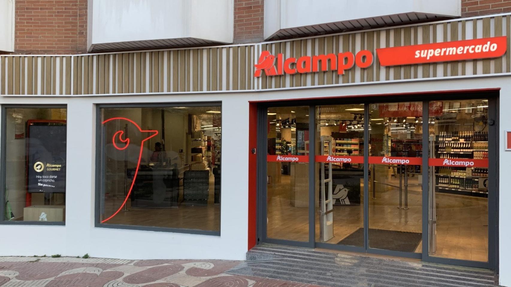 Supermercado de Alcampo.