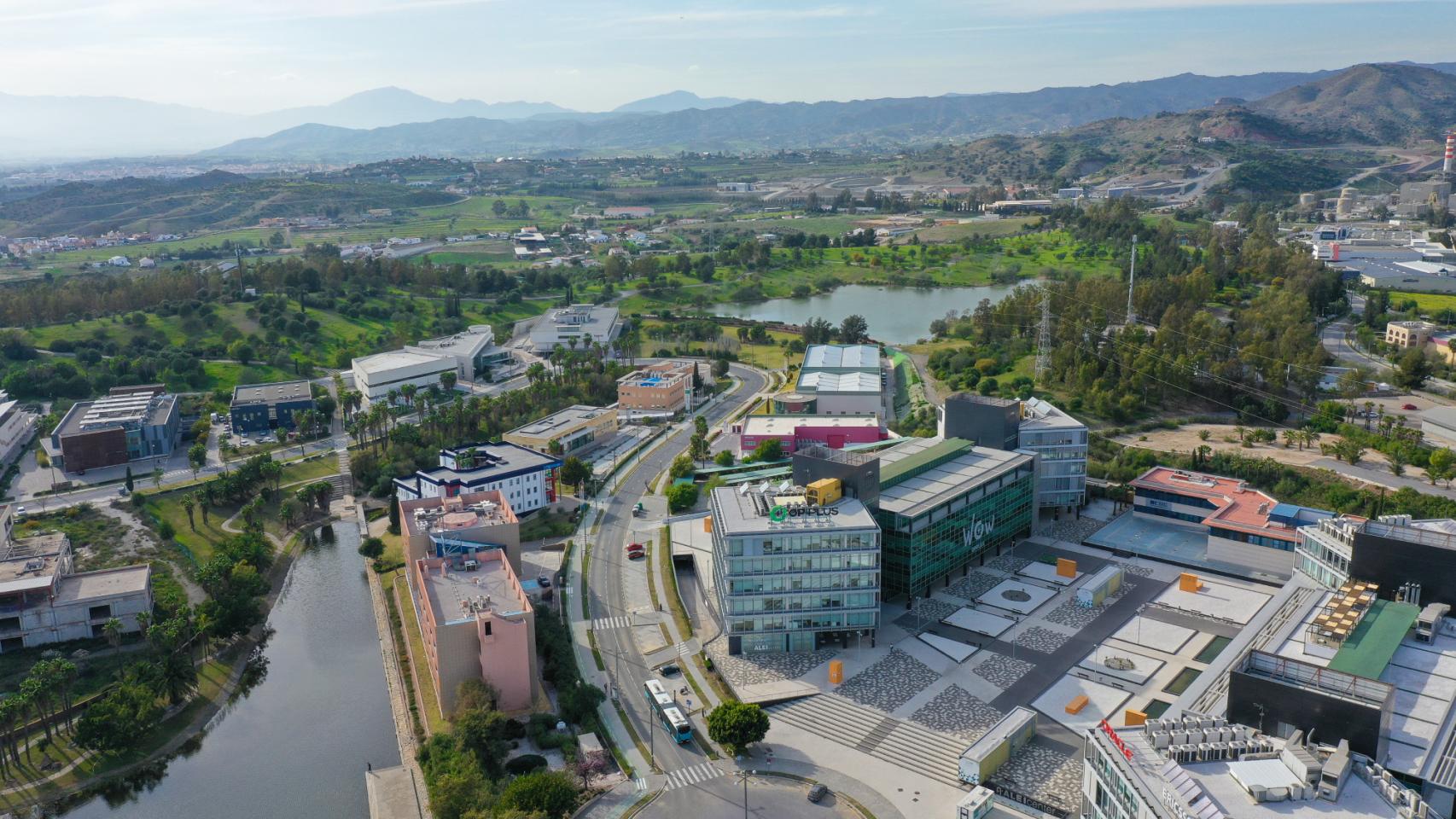Vista general de Málaga Tech Park.