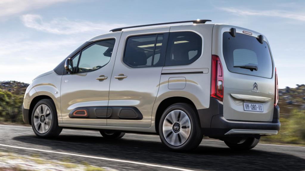 El Citroën Berlingo puede tener hasta 7 plazas.