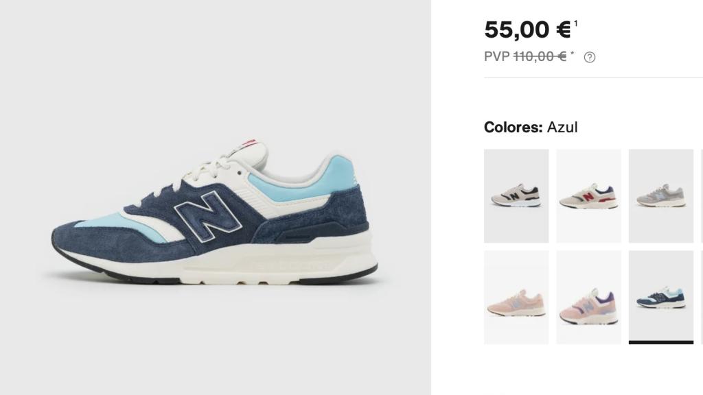 Calzado New Balance.