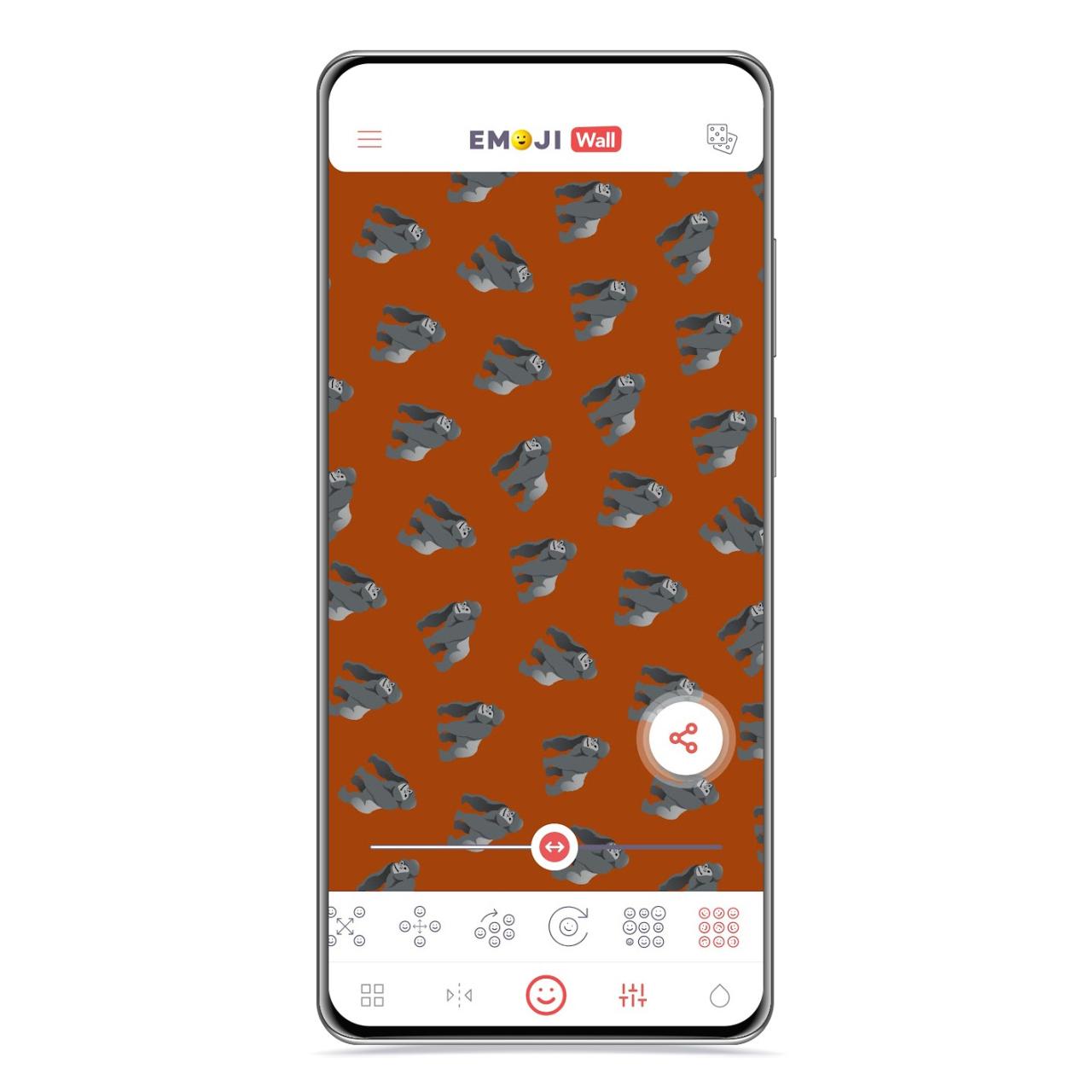 EmojiWall posición