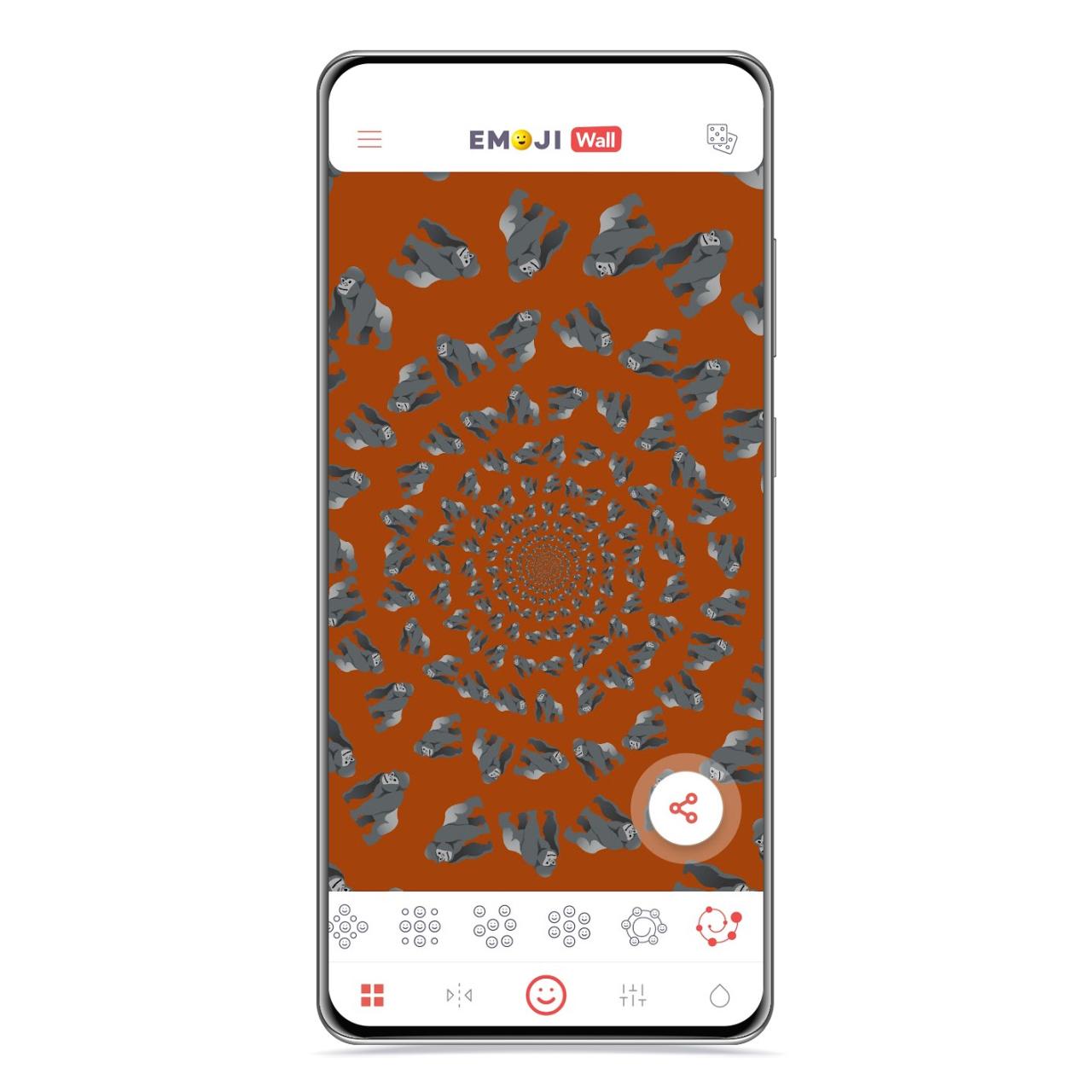 EmojiWall espiral