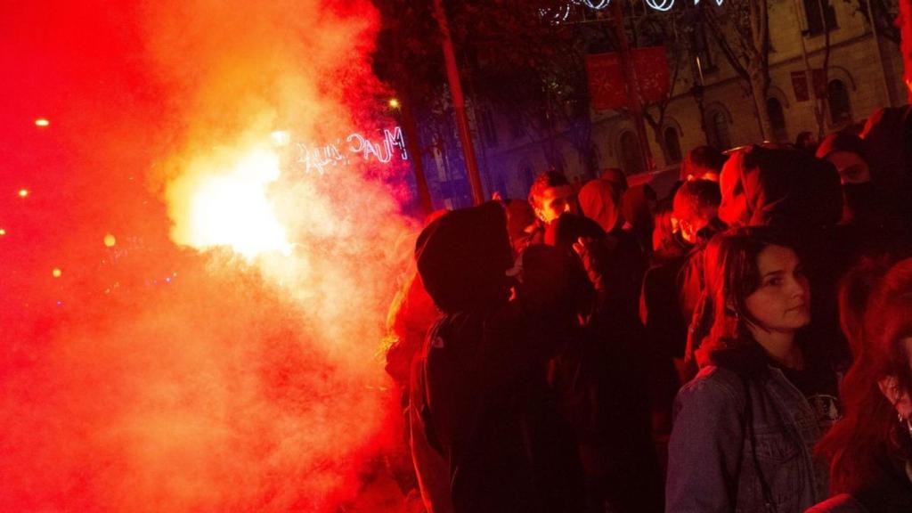 Manifestación okupa.