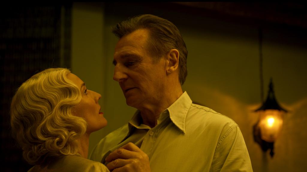 Diane Kruger junto a Liam Neeson.