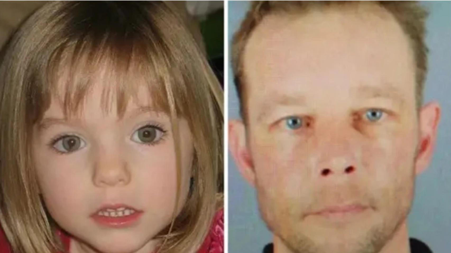 Madeleine McCann y Christian Brueckner.