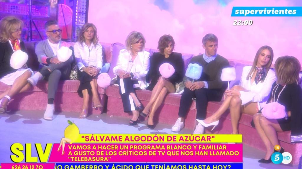 ‘Sálvame’ se convirtió en su versión 'Algodón de Azúcar'.