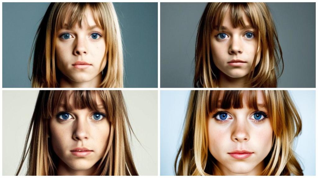 Madeleine McCann con IA a sus 20 años.