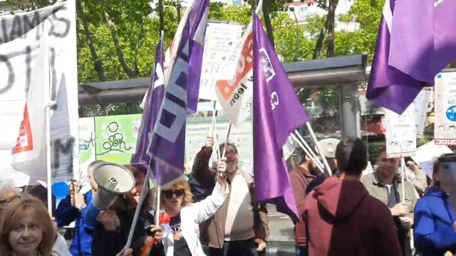 Concentración del personal de mantenimiento de los hospitales en Valladolid
