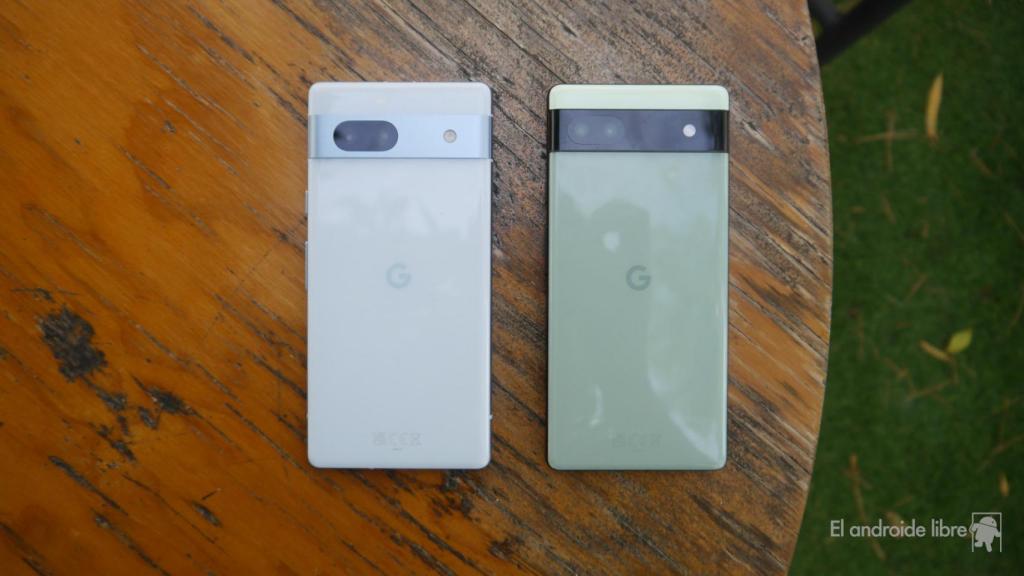 Pixel 7a contra Pixel 6a