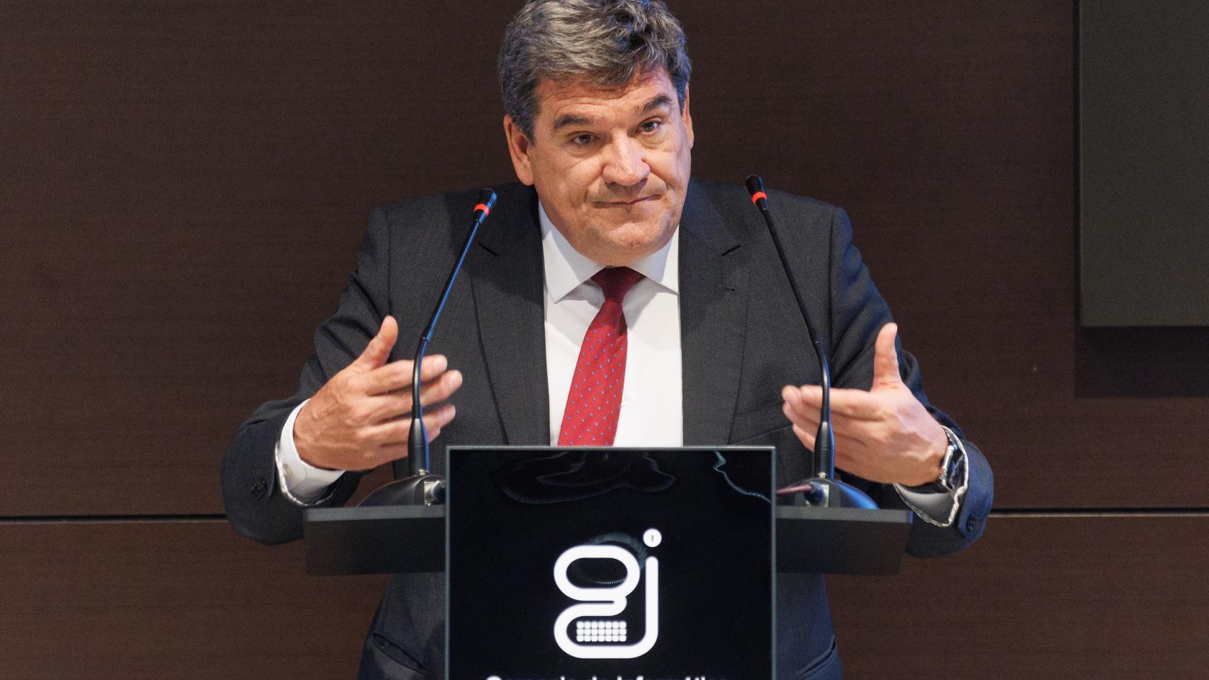 El ministro de Inclusión, Seguridad Social y Migraciones, José Luis Escrivá