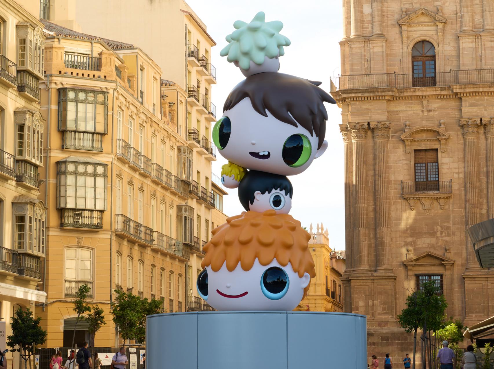 La escultura