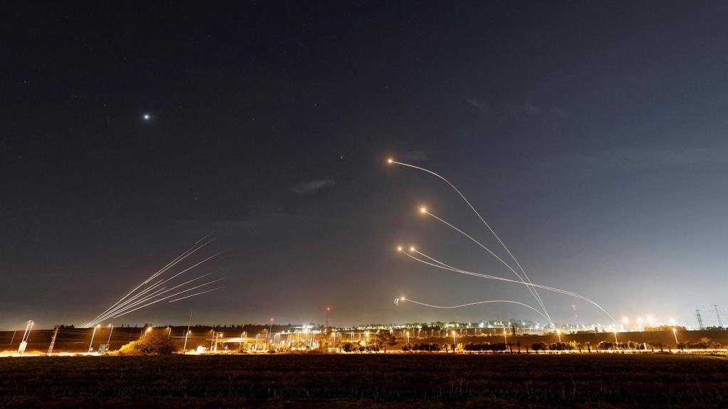 Misiles interceptores de la Cúpula de Hierro
