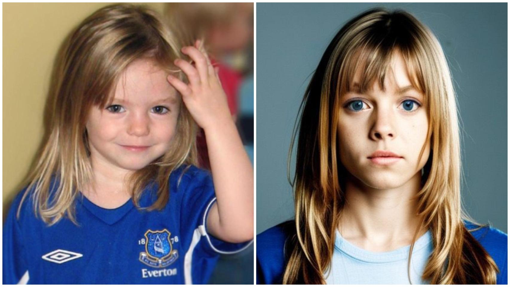 Así sería Madeleine McCann en la actualidad, con 20 años.