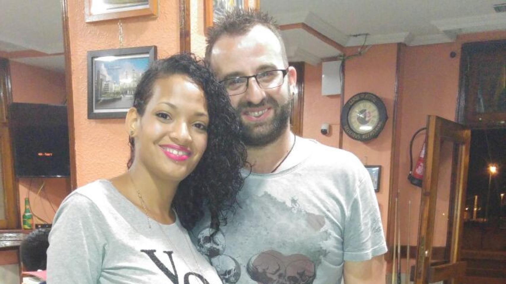 Raúl Sierra junto a Leydis Ávila en 2016
