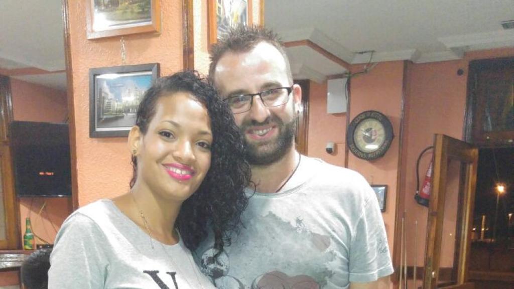 Raúl Sierra junto a Leydis Ávila en 2016