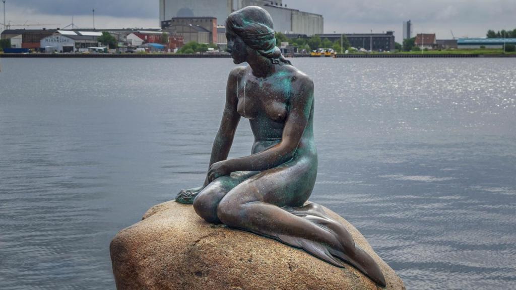 La Sirenita de Copenhague.