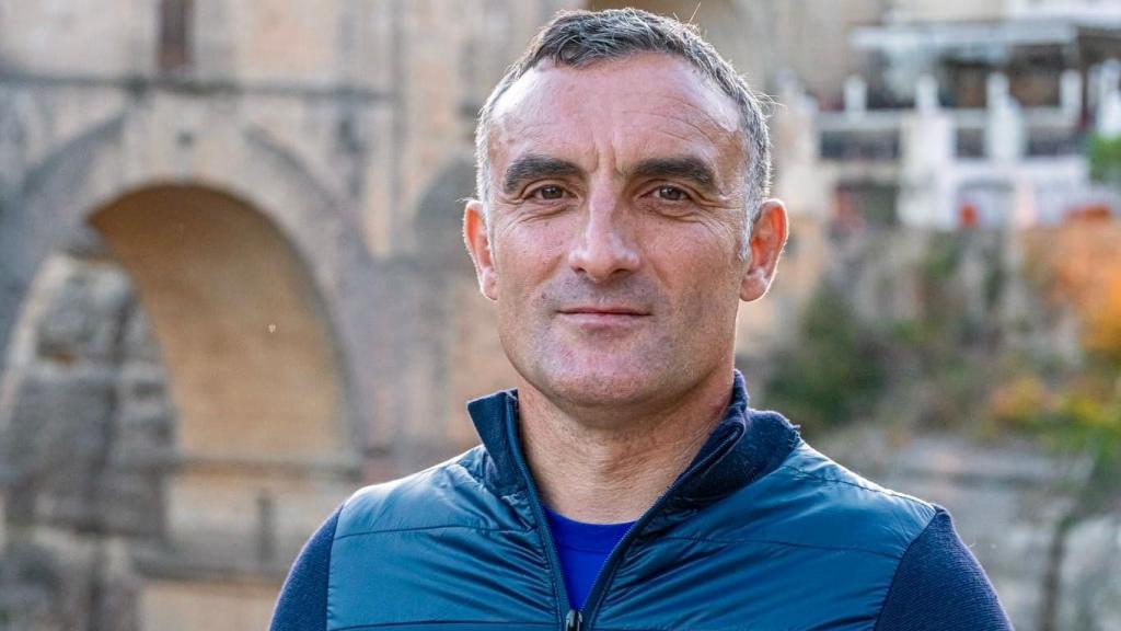 Bernardo Crespo, en la foto de campaña para el PP de Ronda.