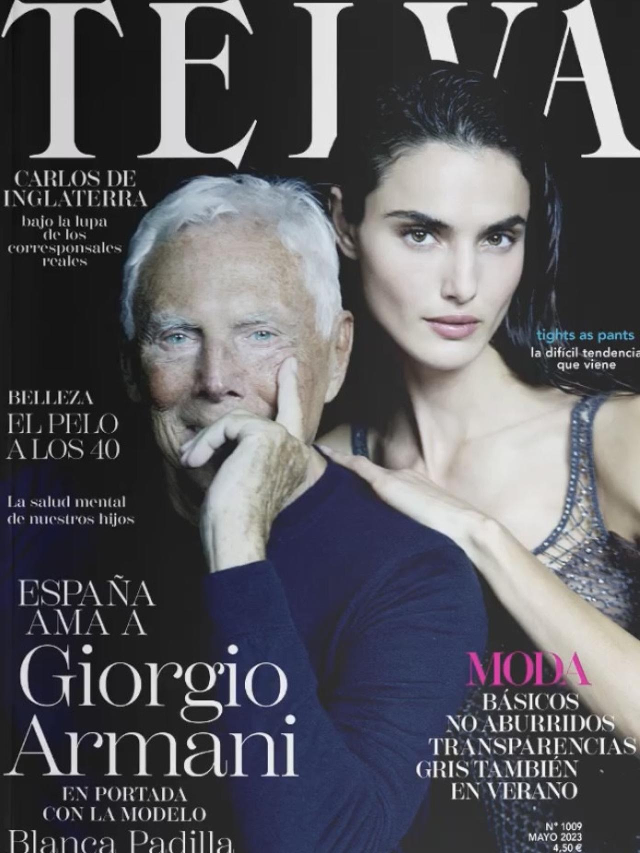 Portada de Telva de mayo 2023.