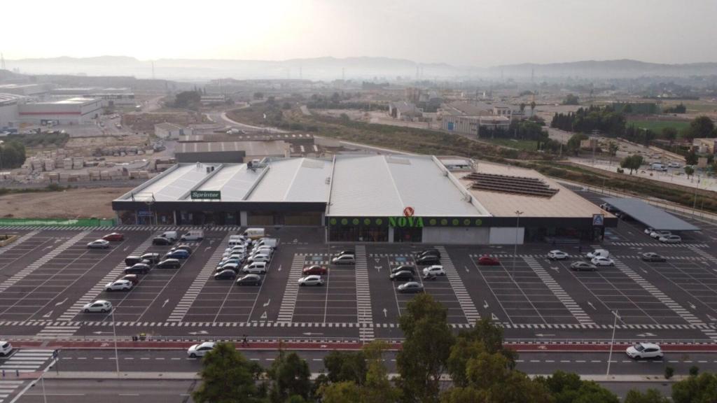 Vista aérea de La Magdalena (Novelda).