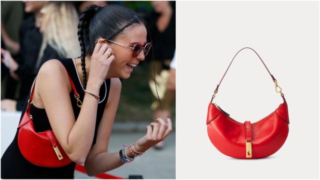 Victoria Federica con bolso de Ralph Lauren en un evento este pasado jueves.