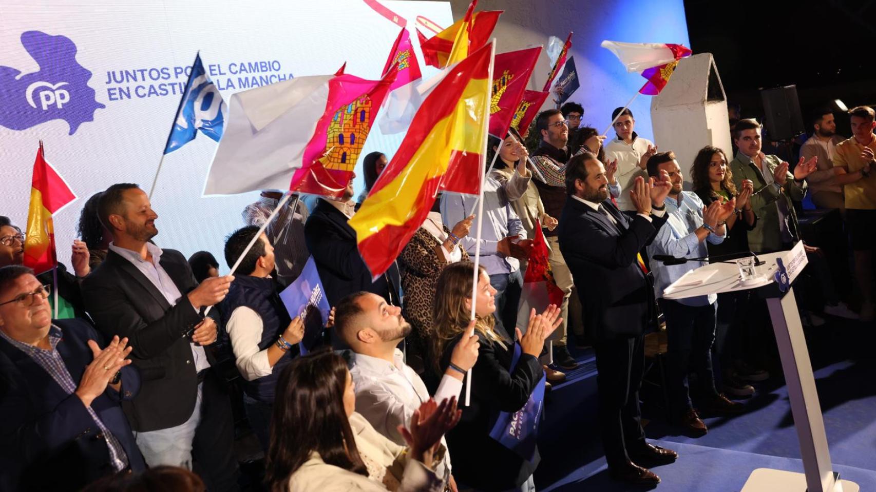 Inicio de campaña de Paco Núñez en Campo de Criptana (Ciudad Real). Foto: PP CLM.