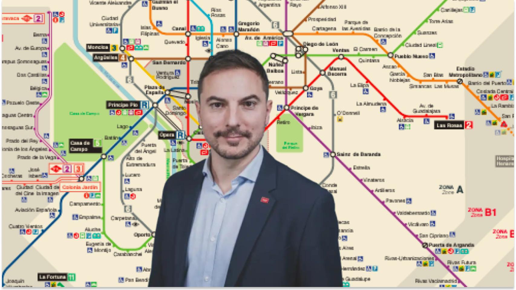 Juan Lobato, candidato del PSOE a presidir la Comunidad de Madrid el próximo 28-M.