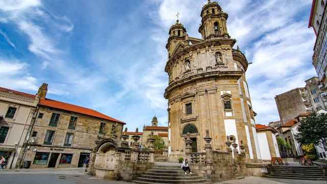 Iglesia de la Peregrina, Pontevedra, escenario de una de las rutas.