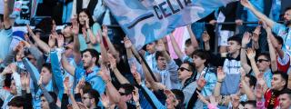 Aficionados del Real Club Celta de Vigo.