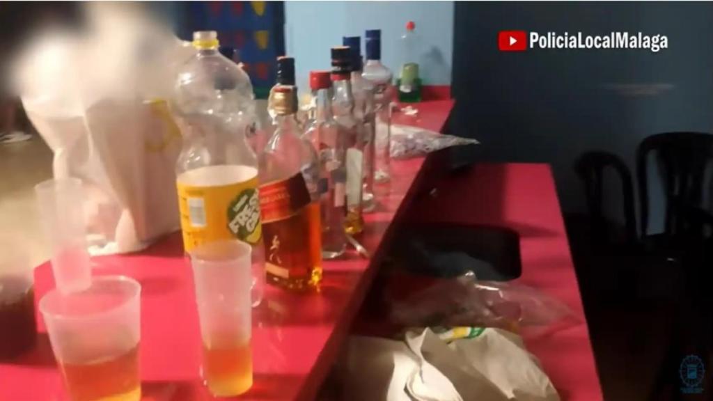Varias de las botellas.