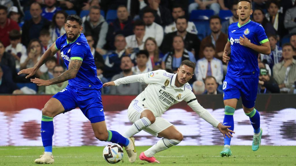 Eden Hazard, contra el Getafe