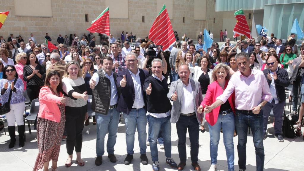 Mitin en Zamora con el presidente del PPCyL y el coodinador general de los populares