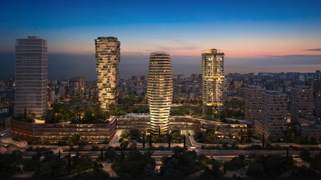 Proyecto de Urbania para los antiguos suelos de Repsol en Málaga.