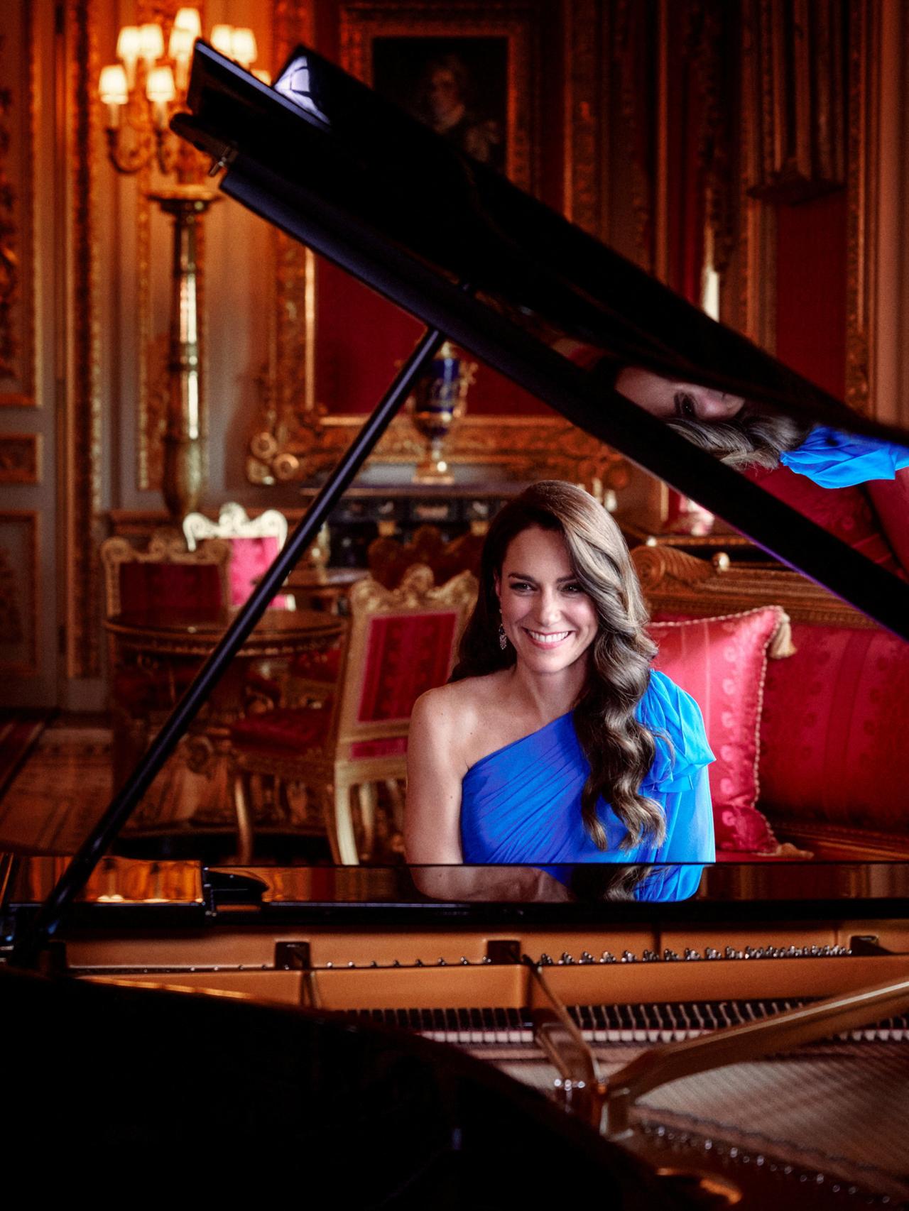 Kate Middleton, en su actuación en Eurovisión 2023.