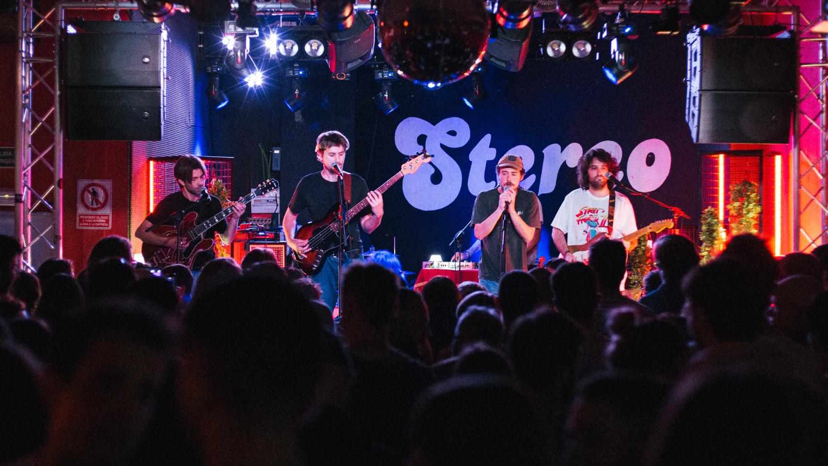 La banda Viscopaf en la sala Stéreo donde ganaron el concurso de Emerge Alicante.