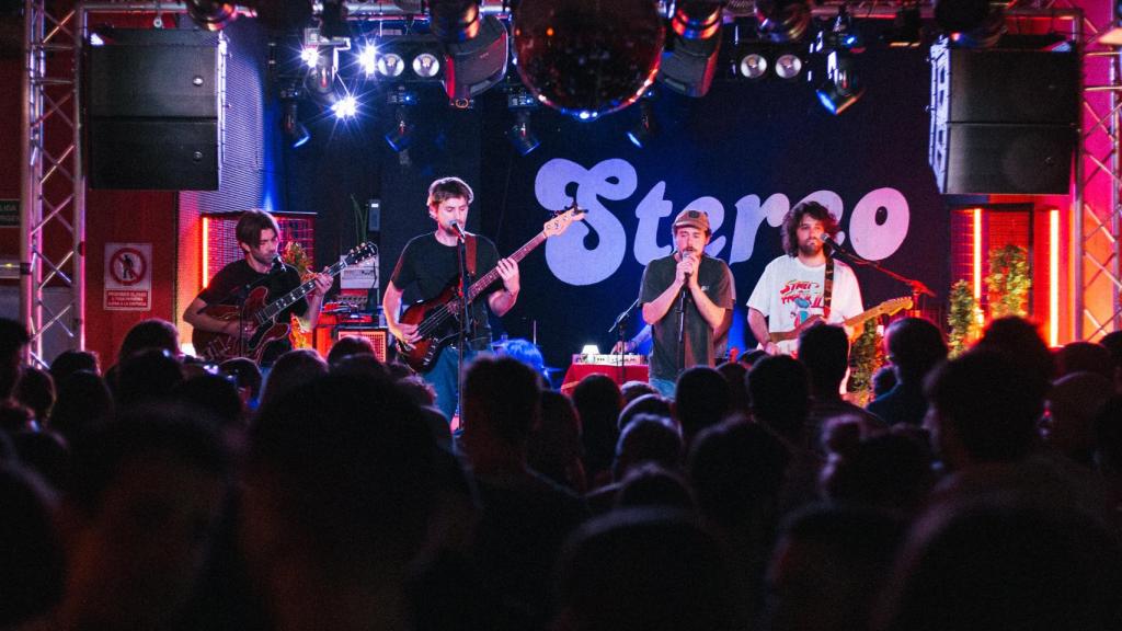 La banda Viscopaf en la sala Stéreo donde ganaron el concurso de Emerge Alicante.