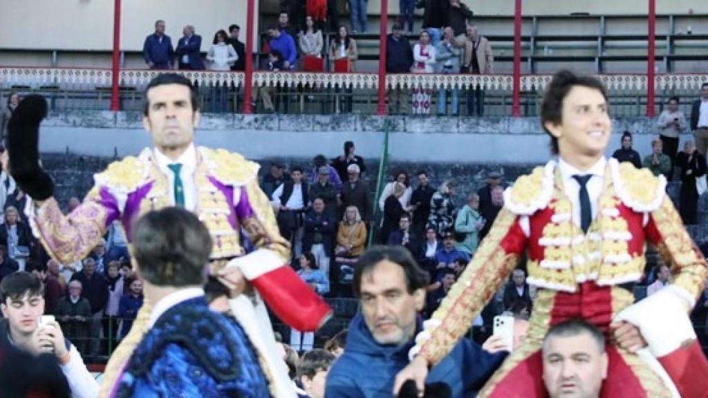 Emilio de Justo y Roca Rey, a hombros en Valladolid