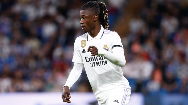Eduardo Camavinga, en el Real Madrid - Getafe