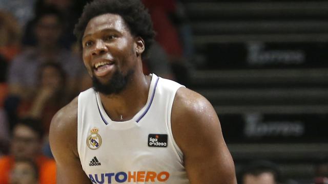 Yabusele, en un partido del Real Madrid de Baloncesto de la Liga Endesa 2022/2023