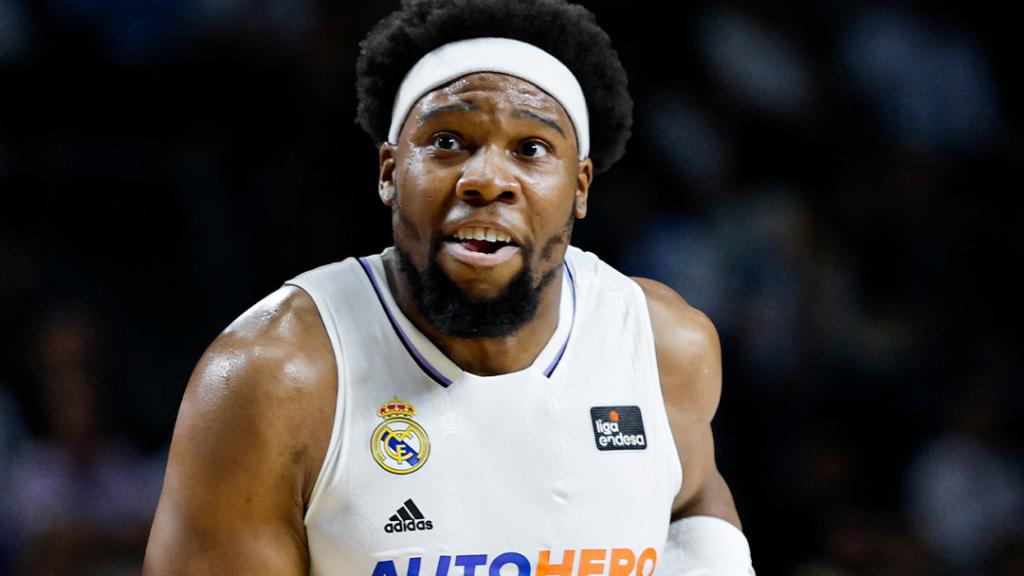Yabusele, durante el Gran Canaria - Real Madrid de Baloncesto de la Liga Endesa 2022/2023