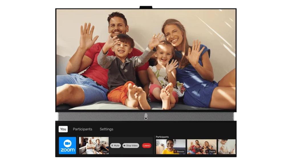 TellyOS en el televisor.