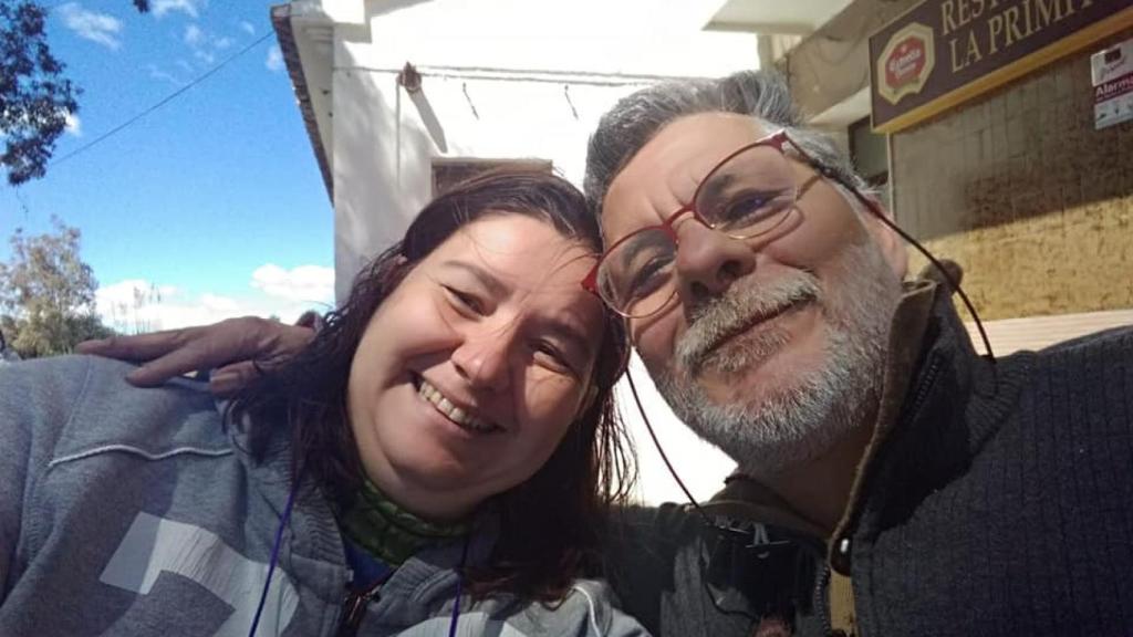 Joan y Carmen semanas antes de ser detenidos por la Guardia Civil.